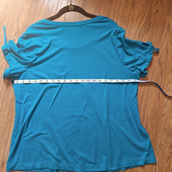 Lane Bryant Cacique Sleep Set Size 14/16 Tropical Palm Print Cotton Modal Spande - Picture 8 of 12